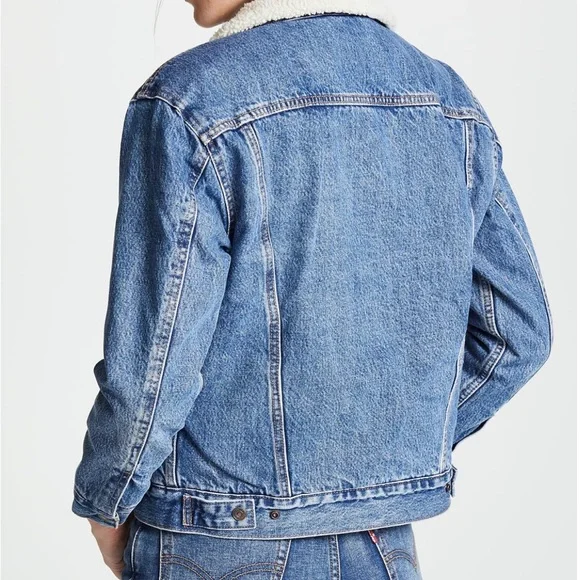 LEVIS SHERPA LINED JACKET - Picture 4 of 14